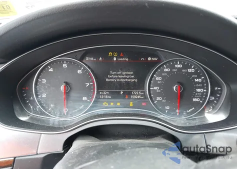 2015 Audi A6 3.0T Premium Plus z USA, uszkodzony, nr VIN WAUHGAFC8FN037716